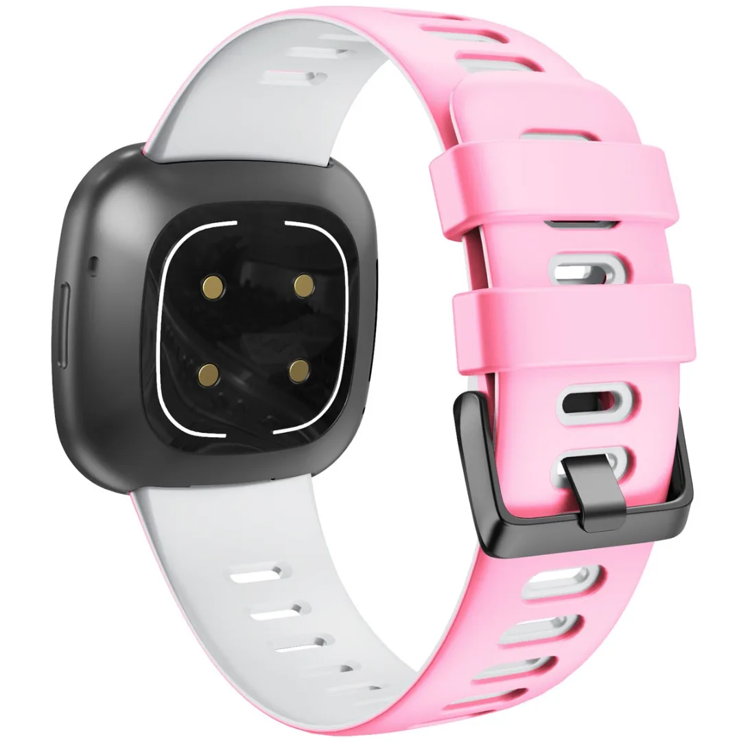 For Fitbit Versa 3 /Sense Silicone Watchband Breathable Sport Wrist Band Fashion Dual Color Band Strap Smart Watch Accessories
For Fitbit Versa 3 /Sense Silicone Watchband Breathable Sport Wrist Band Fashion Dual Color Band Strap Smart Watch Accessories