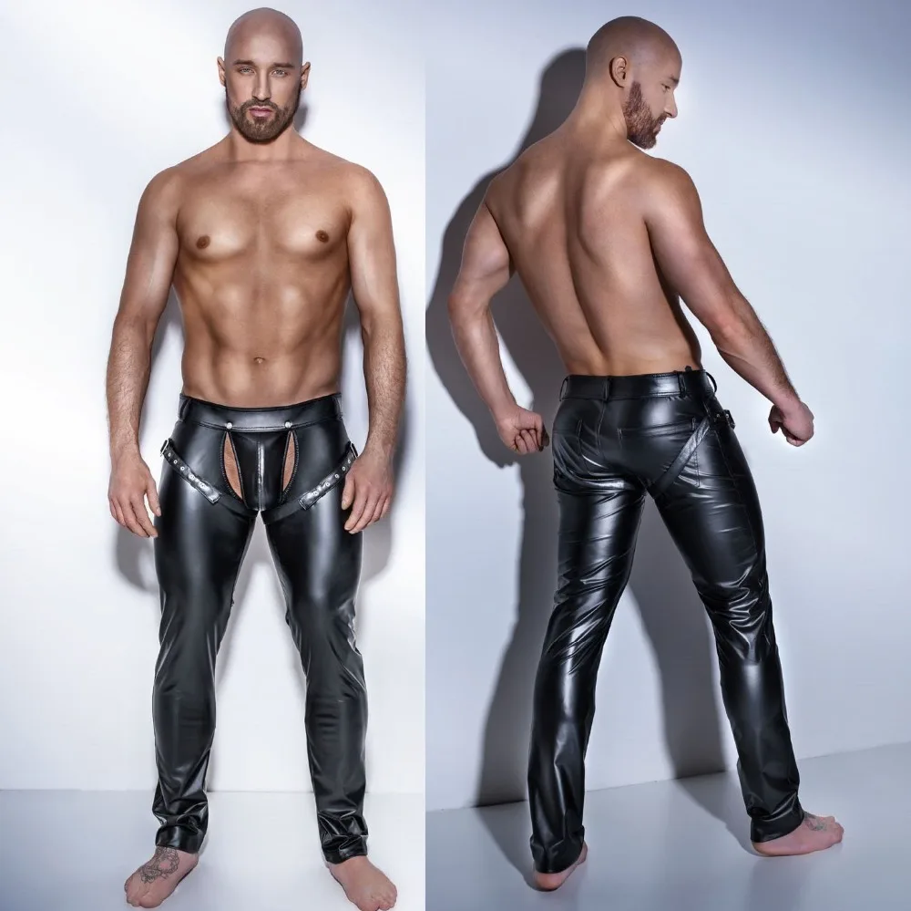 Men Black PVC Faux Patent Leather Pants Club Wear Stage Skinny Pants Stretch Leggings Sexy Latex Long Trousers Dance Costume
Men Black PVC Faux Patent Leather Pants Club Wear Stage Skinny Pants Stretch Leggings Sexy Latex Long Trousers Dance Costume