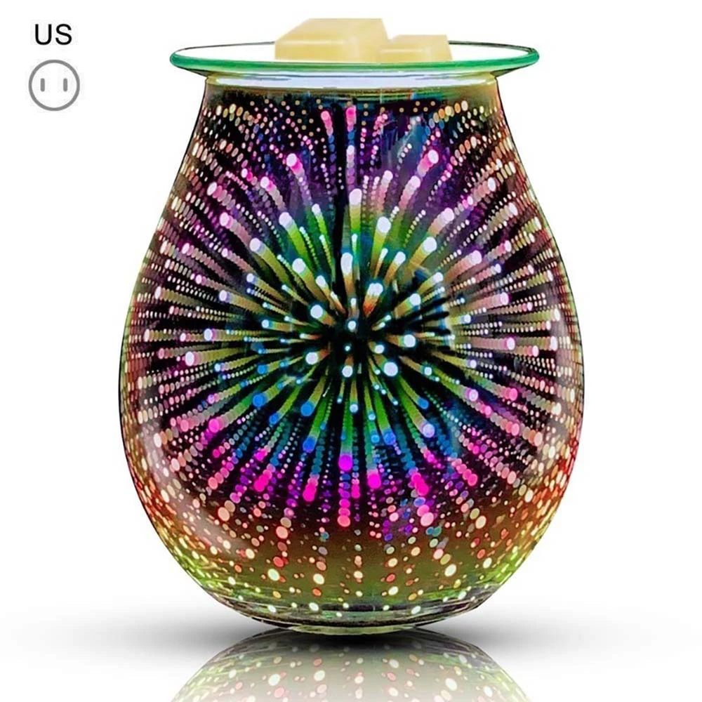 Electric Wax Melt Aroma Burner 3D Glass Firework Oil Fragrance Diffuser Lamp US
Electric Wax Melt Aroma Burner 3D Glass Firework Oil Fragrance Diffuser Lamp US