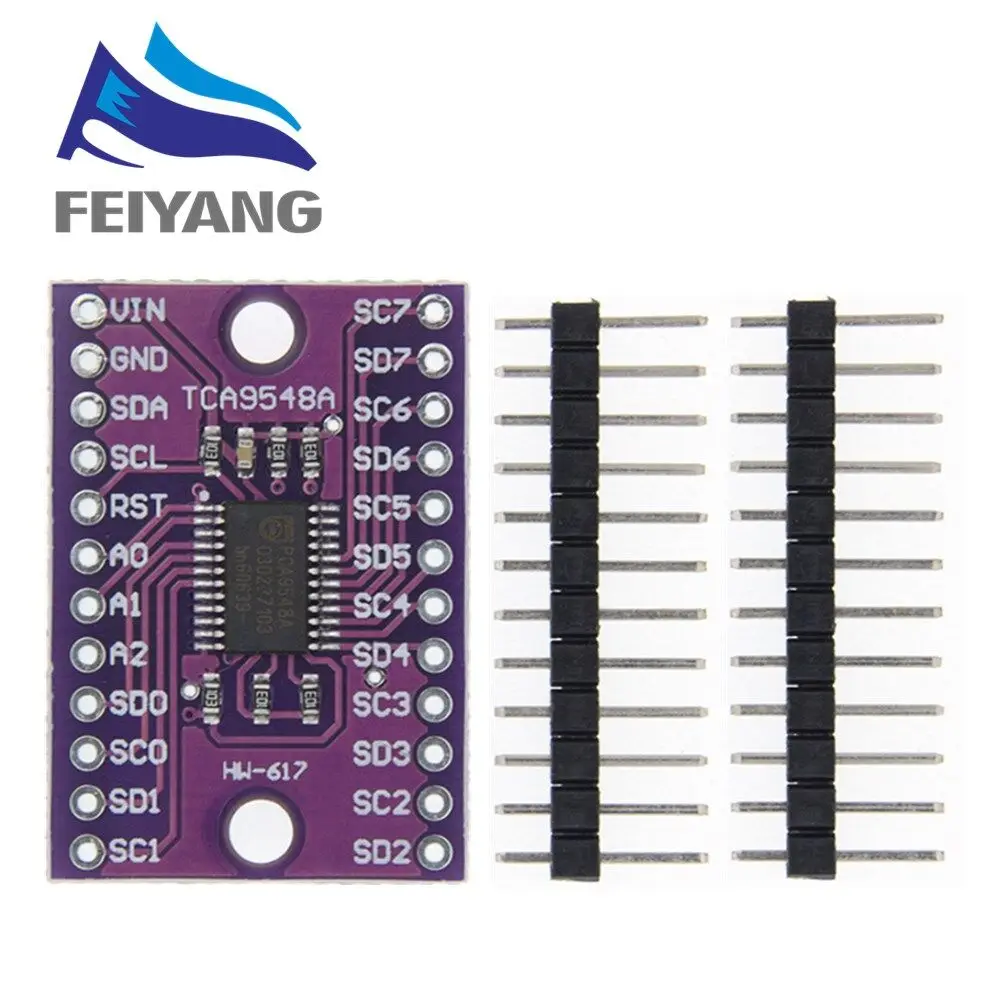 10 шт. CJMCU 9548 TCA9548 TCA9548A 1 to 8 I2C канальная Плата расширения IIC модуль макетной