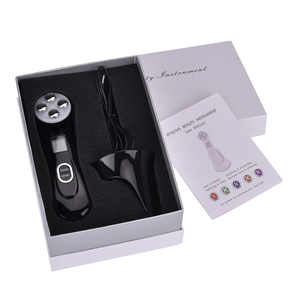RF EMS Electroporation LED Photon Light Therapy Beauty Device Anti Aging Face Lifting Tightening Facial Skin Care Tools
RF EMS Electroporation LED Photon Light Therapy Beauty Device Anti Aging Face Lifting Tightening Facial Skin Care Tools