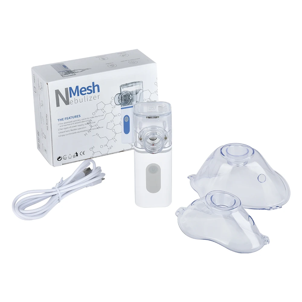 Medical Equipment Mini Handle Portable Asthma Inhaler Atomizer Silent Ultrasonic Mesh Nebulizador Children Adult Health Care
Medical Equipment Mini Handle Portable Asthma Inhaler Atomizer Silent Ultrasonic Mesh Nebulizador Children Adult Health Care