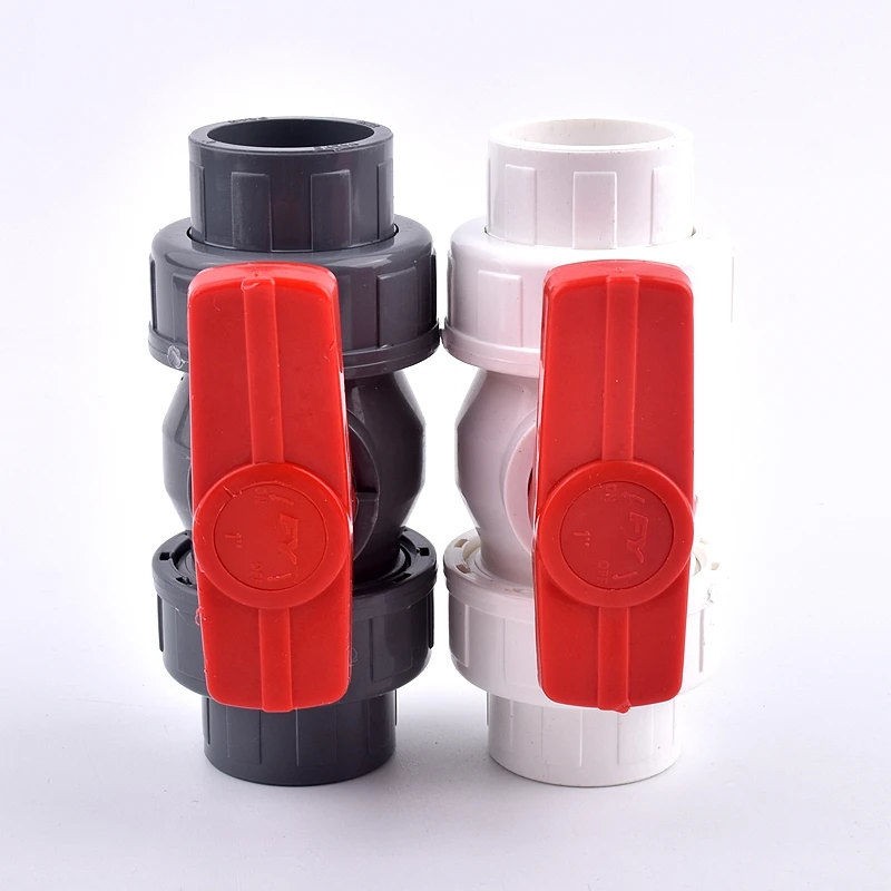 ID 20~75/90/110mm Big Size Pipe PVC Ball Valve Connector Water Pipe Fittings Globe Valve Agriculture Garden Irrigation Fittings
ID 20~75/90/110mm Big Size Pipe PVC Ball Valve Connector Water Pipe Fittings Globe Valve Agriculture Garden Irrigation Fittings