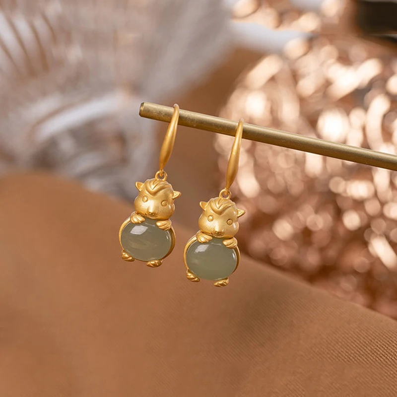 Длинные серьги из натуральной яшмы, инкрустированные старинным золотом, Детские бриллианты, женские брендовые ювелирные изделия
Длинные серьги из натуральной яшмы, инкрустированные старинным золотом, Детские бриллианты, женские брендовые ювелирные изделия