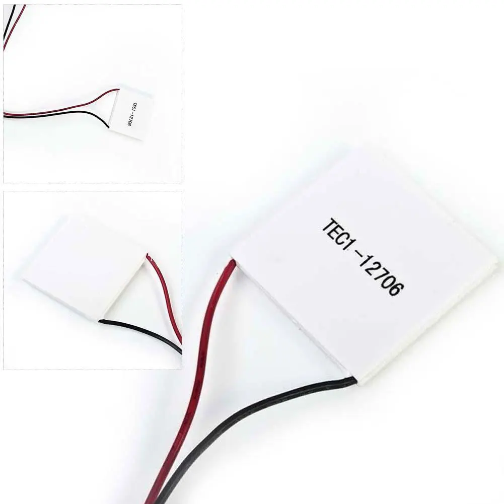 1PCS 12V 60W TEC1-12706 Heatsink Thermoelectric Cooler Peltier Cooling Plate
1PCS 12V 60W TEC1-12706 Heatsink Thermoelectric Cooler Peltier Cooling Plate