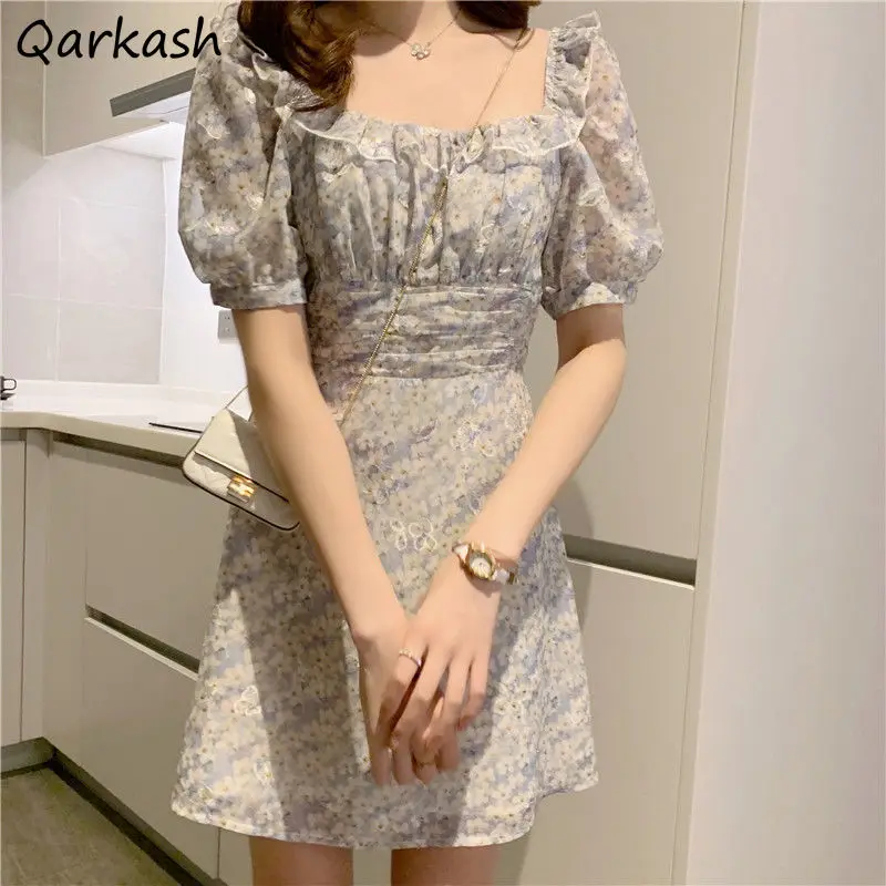 Plus Size Dress Women Summer Vintage Tender Floral Square Collar Tunic Y2K A-line Slim Vestido Mujer Sweet Sundress Korean Style
Plus Size Dress Women Summer Vintage Tender Floral Square Collar Tunic Y2K A-line Slim Vestido Mujer Sweet Sundress Korean Style