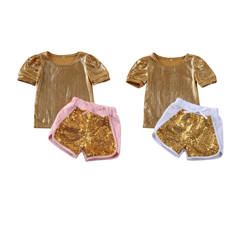 Emmababy Summer Toddler Kids Baby Girls Clothes T-shirt Tops Shorts Shorts Sequins Baby 2 PCS Outfits Baby Clothing Cute Set 
Emmababy Summer Toddler Kids Baby Girls Clothes T-shirt Tops Shorts Shorts Sequins Baby 2 PCS Outfits Baby Clothing Cute Set