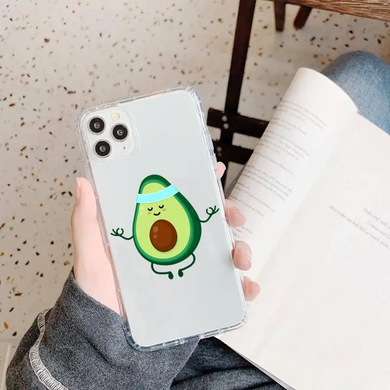 Cute cartoon avocado Fitness fruit Phone Case Transparent for iPhone 11 12 mini pro XS MAX 8 7 6 6S Plus X 5S SE 2020 XR
Cute cartoon avocado Fitness fruit Phone Case Transparent for iPhone 11 12 mini pro XS MAX 8 7 6 6S Plus X 5S SE 2020 XR
