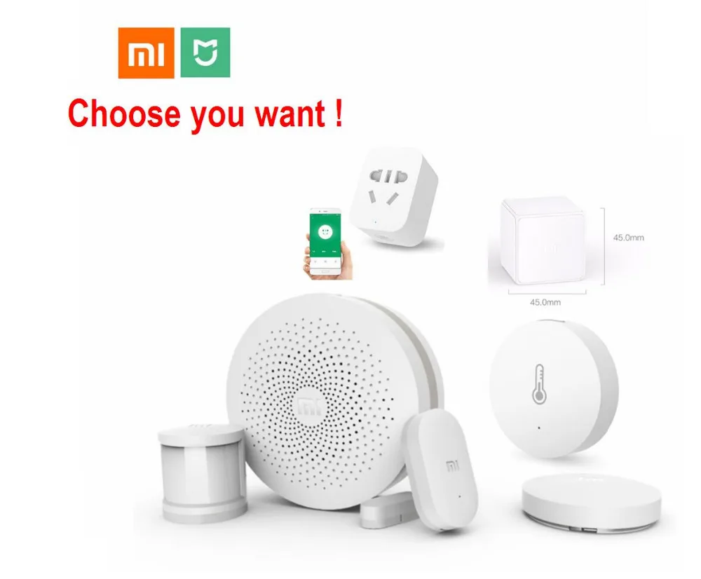 Xiaomi Smart Home Mijia Gateway Door Window Human Body Sensor Temperature Humidity Sensor Wireless Switch Zigbee Socket No Pack
Xiaomi Smart Home Mijia Gateway Door Window Human Body Sensor Temperature Humidity Sensor Wireless Switch Zigbee Socket No Pack