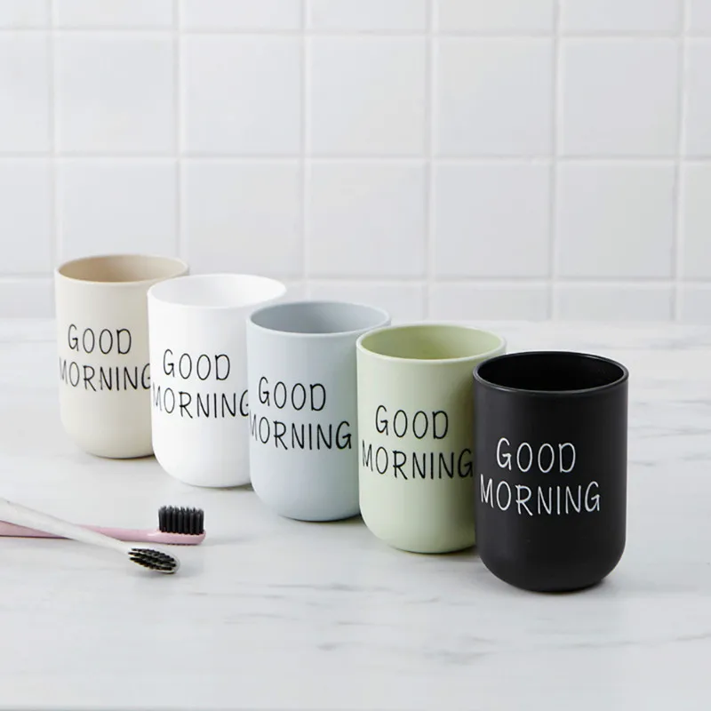 New Nordic Style Travel Portable Washing Cup Couple Bathroom Sets Plastic Good Morning Toothbrush Holder Storage Organizer Cup
New Nordic Style Travel Portable Washing Cup Couple Bathroom Sets Plastic Good Morning Toothbrush Holder Storage Organizer Cup