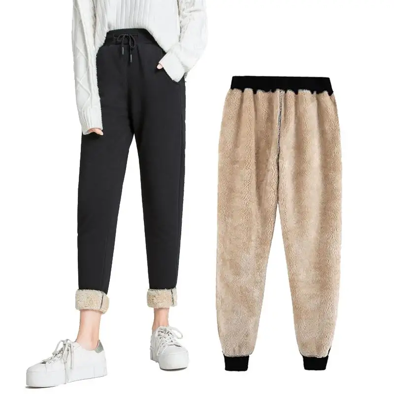 HI-FASHION Winter Women Slim Fleece Trousers Sweatpants Workout Casual Thick Warm Female Sport Pants Running Pantalones Mujer
HI-FASHION Winter Women Slim Fleece Trousers Sweatpants Workout Casual Thick Warm Female Sport Pants Running Pantalones Mujer