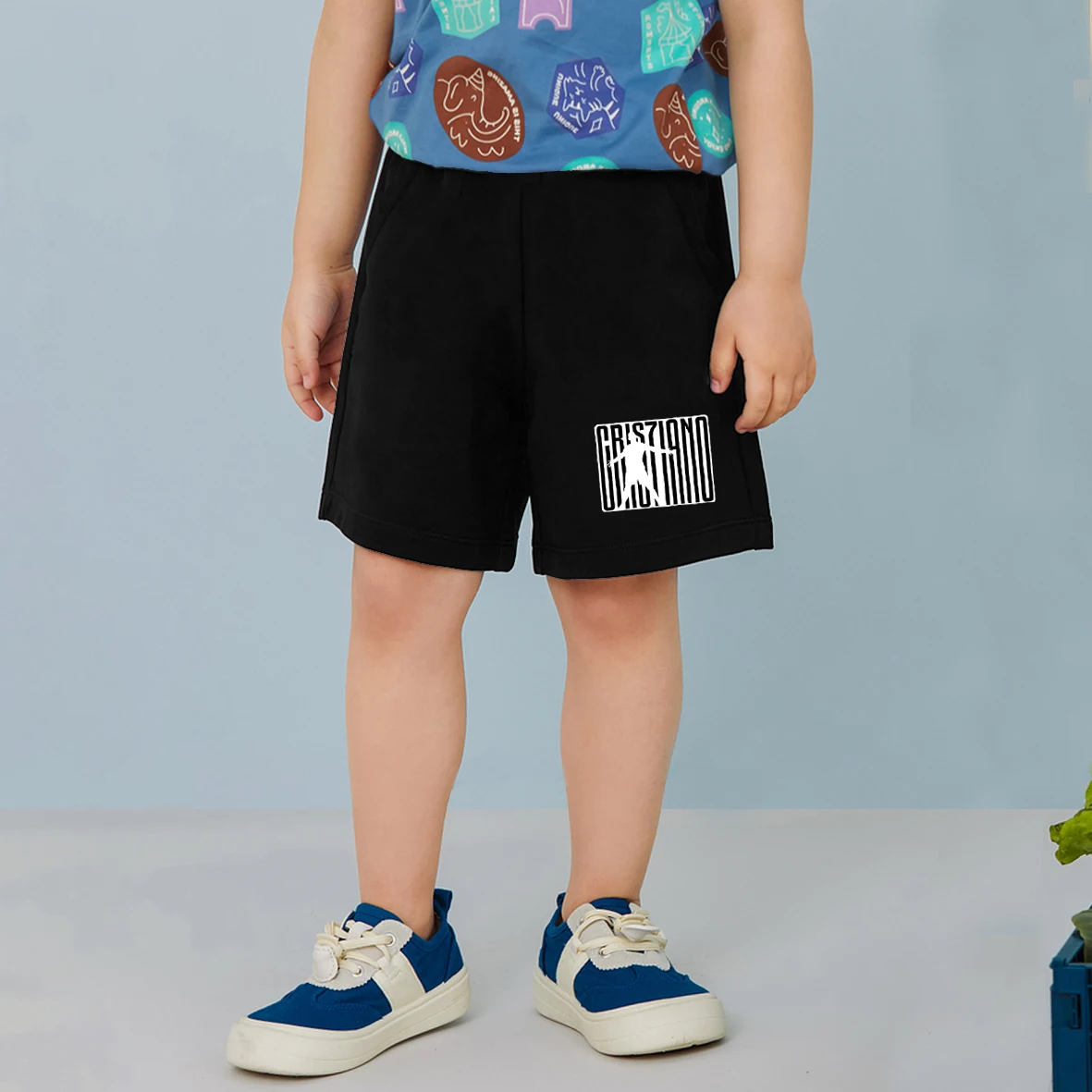 Cristiano Ronaldo Shorts for Boy Cool Summer 2021 Children's Sports Shorts 100% Cotton Pants Shorts for Girls CR7 Streetwear
Cristiano Ronaldo Shorts for Boy Cool Summer 2021 Children's Sports Shorts 100% Cotton Pants Shorts for Girls CR7 Streetwear