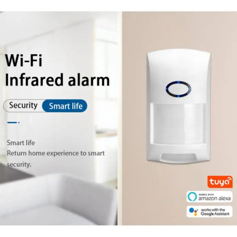 Смарт-датчик движения PIR инфракрасный датчик WIFI датчик движения Беспроводная связь с приложением Tuya Smart Life
Смарт-датчик движения PIR инфракрасный датчик WIFI датчик движения Беспроводная связь с приложением Tuya Smart Life