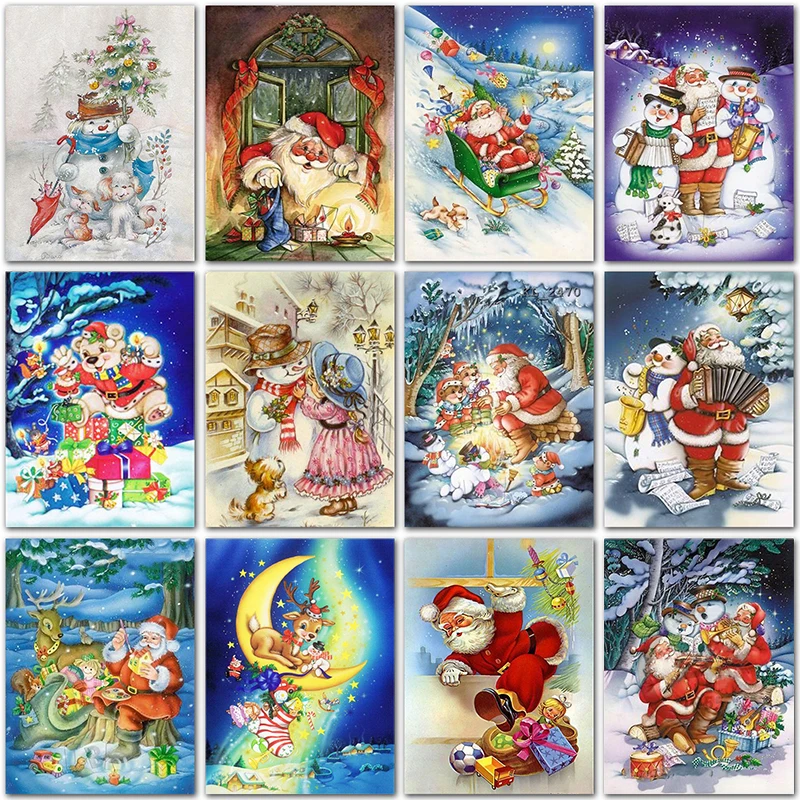 Full Square 5D Diy Diamond Painting Christmas Girl Diamond Embroidery Santa Claus Cross Stitch Diamond Mosaic Snowman Home Decor
Full Square 5D Diy Diamond Painting Christmas Girl Diamond Embroidery Santa Claus Cross Stitch Diamond Mosaic Snowman Home Decor