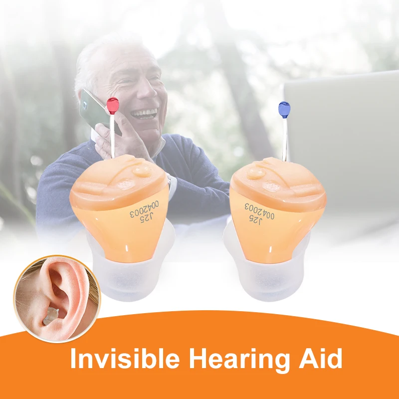 Best Quality Hearing Aid Audifonos J25 Invisible Hearing Aids Sound Amplifier Adjust Inner Ear Deaf Aid Low Noise Hearing Device
Best Quality Hearing Aid Audifonos J25 Invisible Hearing Aids Sound Amplifier Adjust Inner Ear Deaf Aid Low Noise Hearing Device
