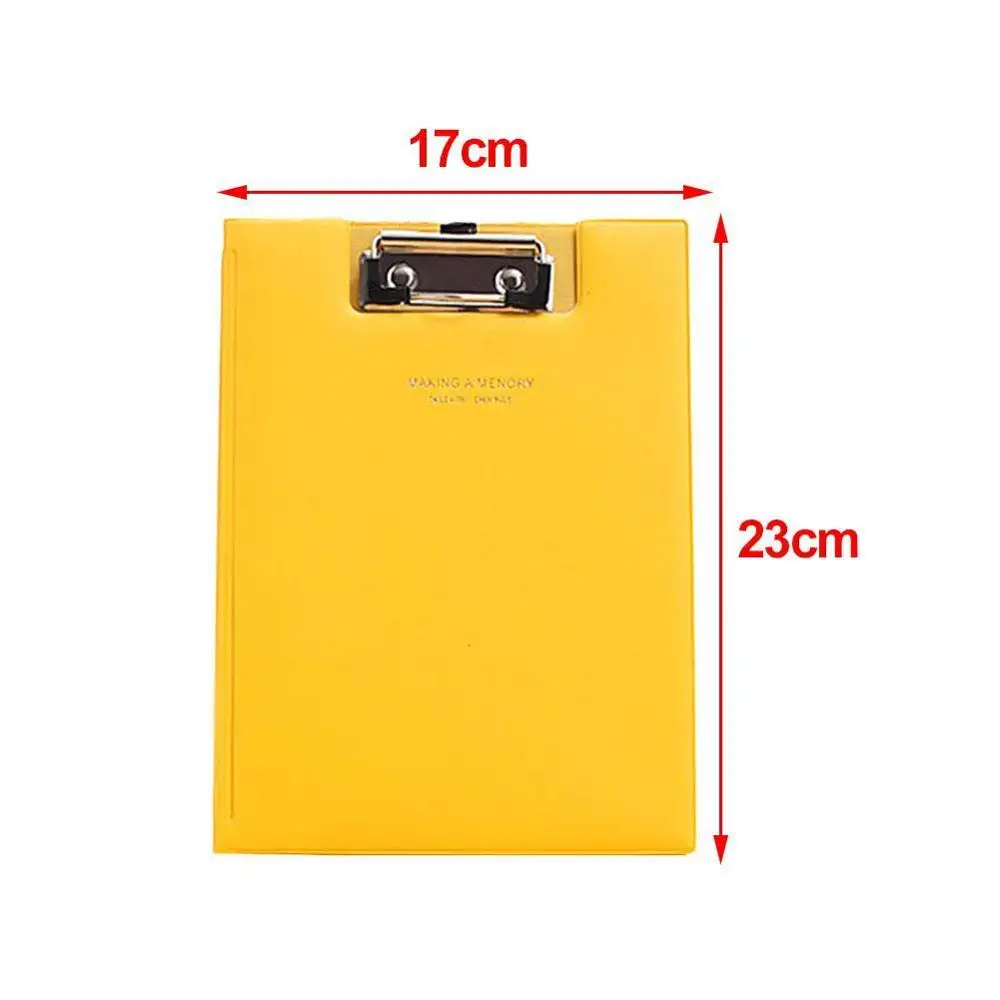 A5 Waterproof Clipboard Writing Pad File Folder Document Colors Stationery Holder Office Supply 6 School Y4P2
A5 Waterproof Clipboard Writing Pad File Folder Document Colors Stationery Holder Office Supply 6 School Y4P2
