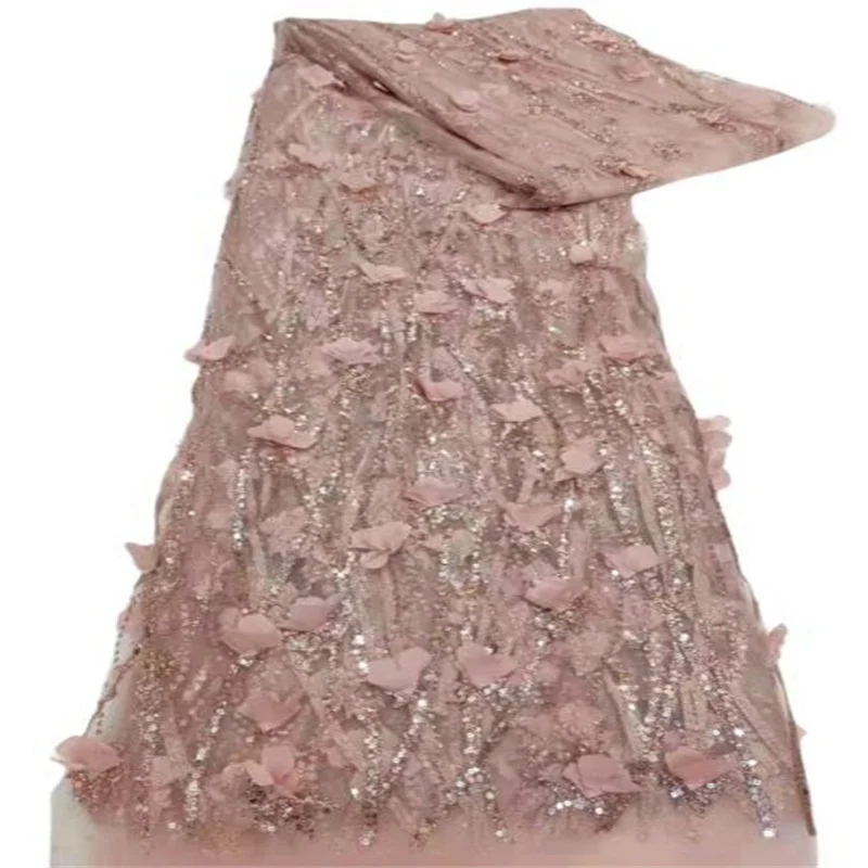 French Lace Fabric Mesh African Lace 3D Flower Fabric Sequins Nigerian Lace Fabric High Quality Dress For Wedding Party Dress
French Lace Fabric Mesh African Lace 3D Flower Fabric Sequins Nigerian Lace Fabric High Quality Dress For Wedding Party Dress
