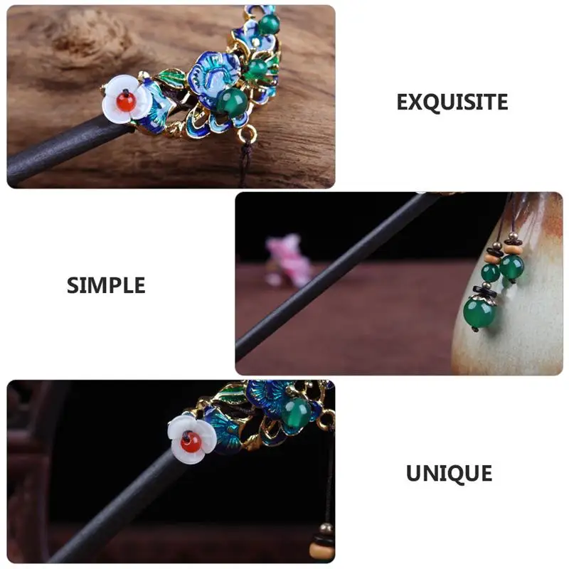 1pc Retro Hair Stick Delicate Hair Stick Retro Headdress Chinese Style Hairpin for Women
1pc Retro Hair Stick Delicate Hair Stick Retro Headdress Chinese Style Hairpin for Women