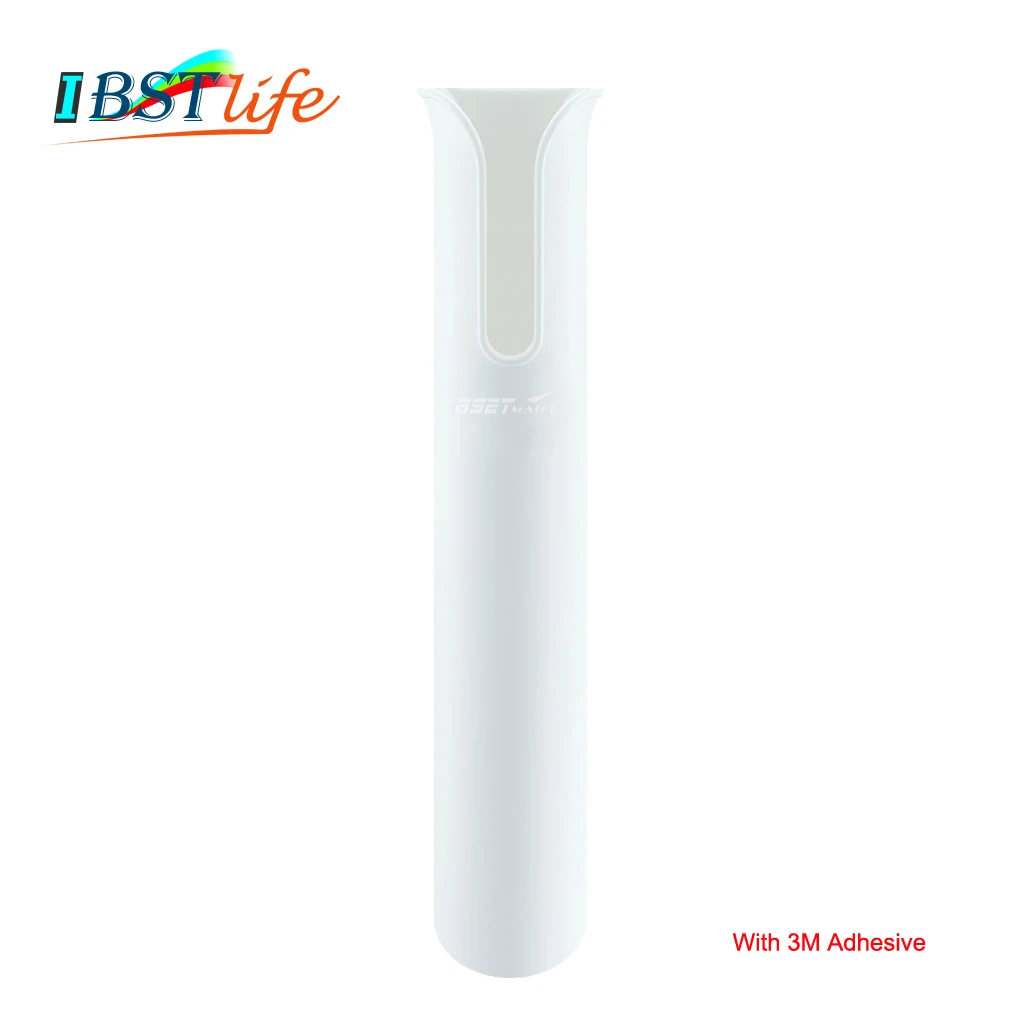 3M Adhesive White ABS Plastic Rod Holders Fishing Rod Spinning Durable Pole Tube Mount With NO Hole Bracket Socket Rack
3M Adhesive White ABS Plastic Rod Holders Fishing Rod Spinning Durable Pole Tube Mount With NO Hole Bracket Socket Rack