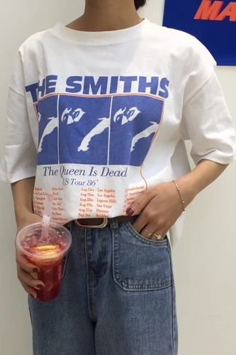 Vintage Letter Printed Causal White Cotton All Match Loose 2018 New Fashion Basic Short Sleeve Female T-shirts
Vintage Letter Printed Causal White Cotton All Match Loose 2018 New Fashion Basic Short Sleeve Female T-shirts