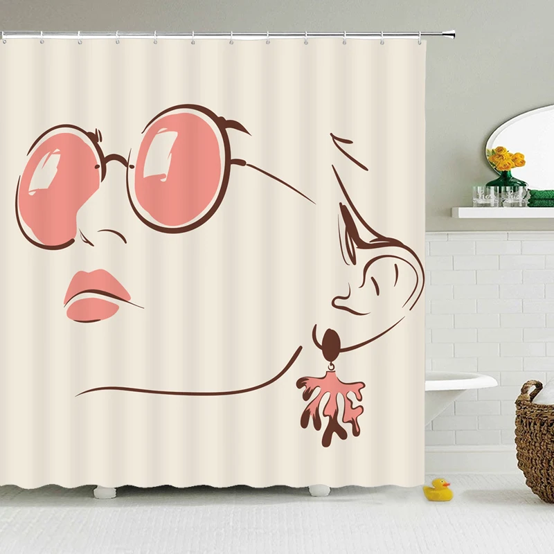 High Quality Waterproof Sexy Women Shower Curtain with Hooks Sexy Girl Portrait Bathroom Curtains Curtains for Bathroom Shower
High Quality Waterproof Sexy Women Shower Curtain with Hooks Sexy Girl Portrait Bathroom Curtains Curtains for Bathroom Shower