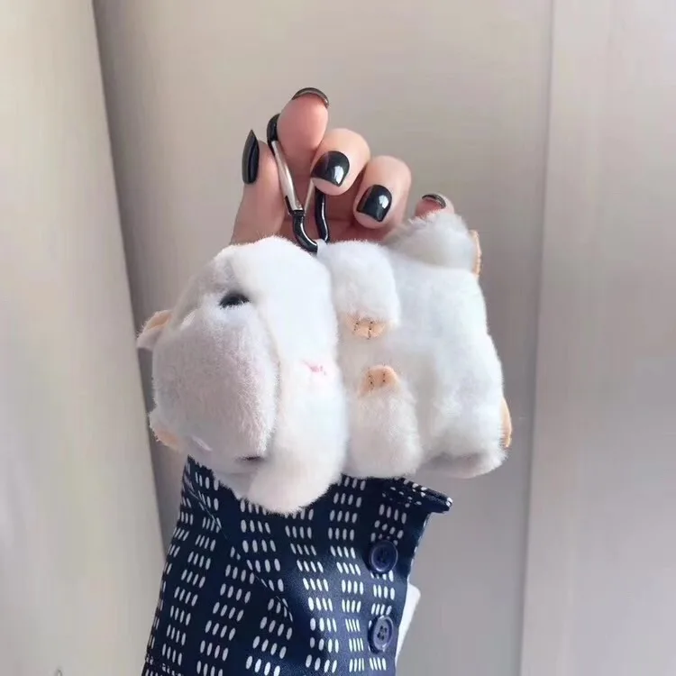 Autumn Winter Plush Hamster Doll Protective Case for AirPods Pro 3 Bluetooth Headset Cover for Airpods 12 Shockproof Shell
Autumn Winter Plush Hamster Doll Protective Case for AirPods Pro 3 Bluetooth Headset Cover for Airpods 12 Shockproof Shell