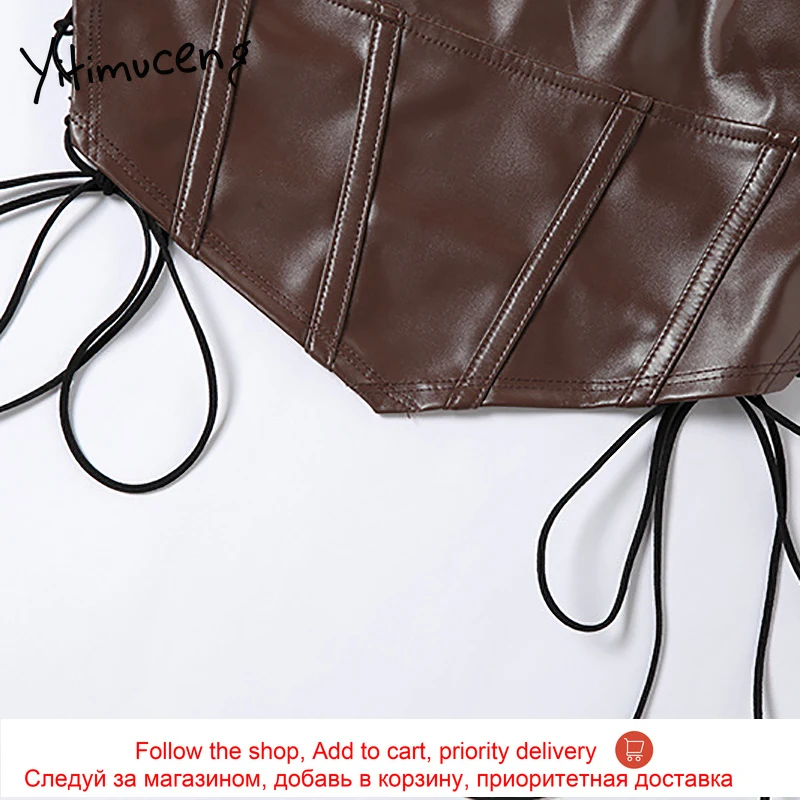 Ytinuceng Cut Out Ties Crossed Tank Top Women Bare Shoulde Crop Top Black Lace Up Slim Sexy Club 2021 Summer Fashion Short Vest
Ytinuceng Cut Out Ties Crossed Tank Top Women Bare Shoulde Crop Top Black Lace Up Slim Sexy Club 2021 Summer Fashion Short Vest