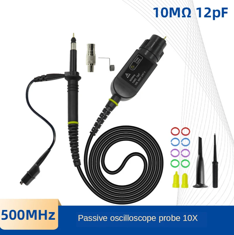 P6500 1PC 500MHz Tektronix Oscilloscope Probe 10X 300V Test Probe For Oscilloscope HP
P6500 1PC 500MHz Tektronix Oscilloscope Probe 10X 300V Test Probe For Oscilloscope HP