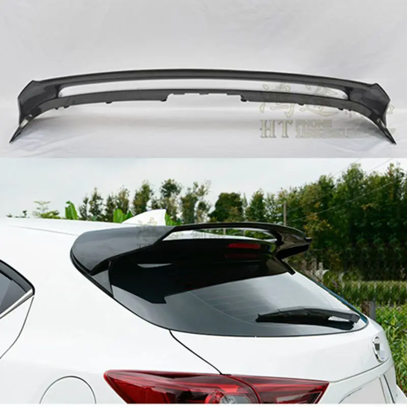 Real Carbon Fiber / FRP sports Car rear Roof double dual Spoiler Wing For Mazda 3 AXELA Hatchback 2014 2015 2016 2017
Real Carbon Fiber / FRP sports Car rear Roof double dual Spoiler Wing For Mazda 3 AXELA Hatchback 2014 2015 2016 2017