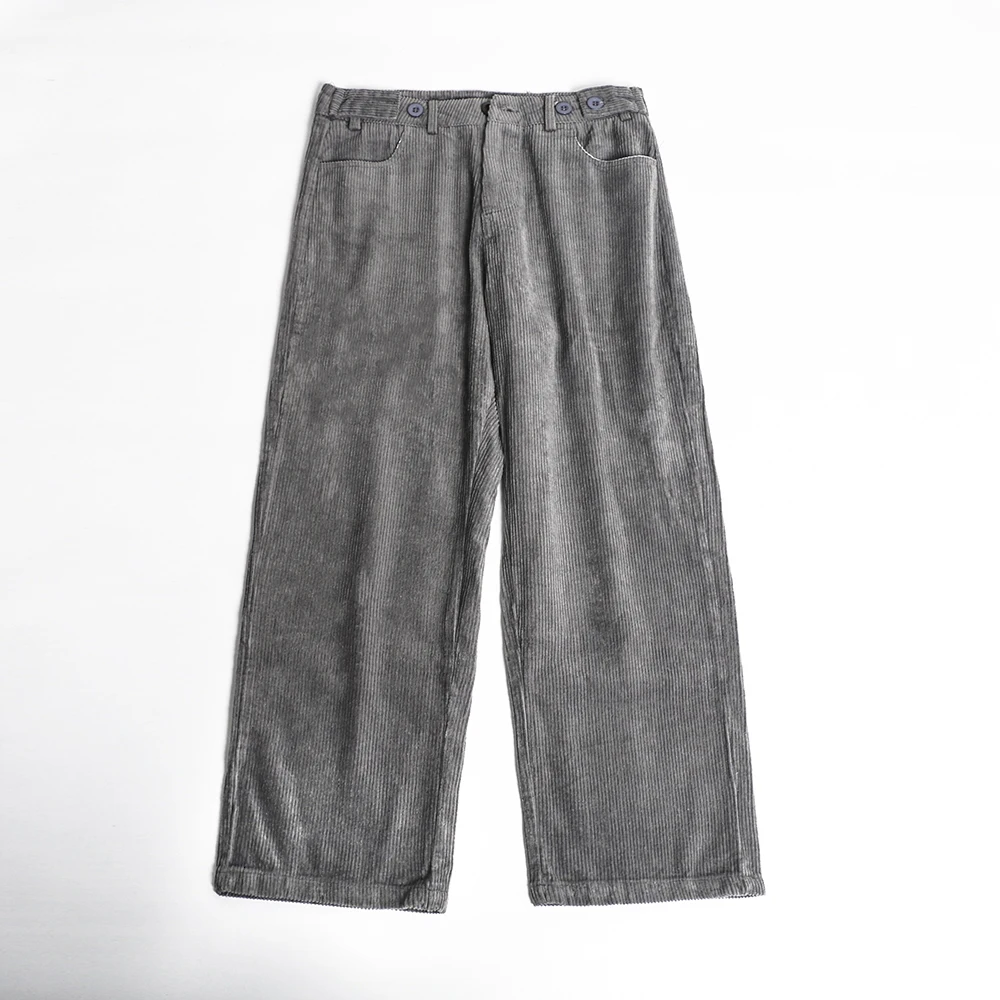Winter Men's Work Wide Leg Pants Cotton Casual Pants Leisure Grey/black Color Corduroy Fabric Keep Warm Trousers Plus Size M-2XL
Winter Men's Work Wide Leg Pants Cotton Casual Pants Leisure Grey/black Color Corduroy Fabric Keep Warm Trousers Plus Size M-2XL