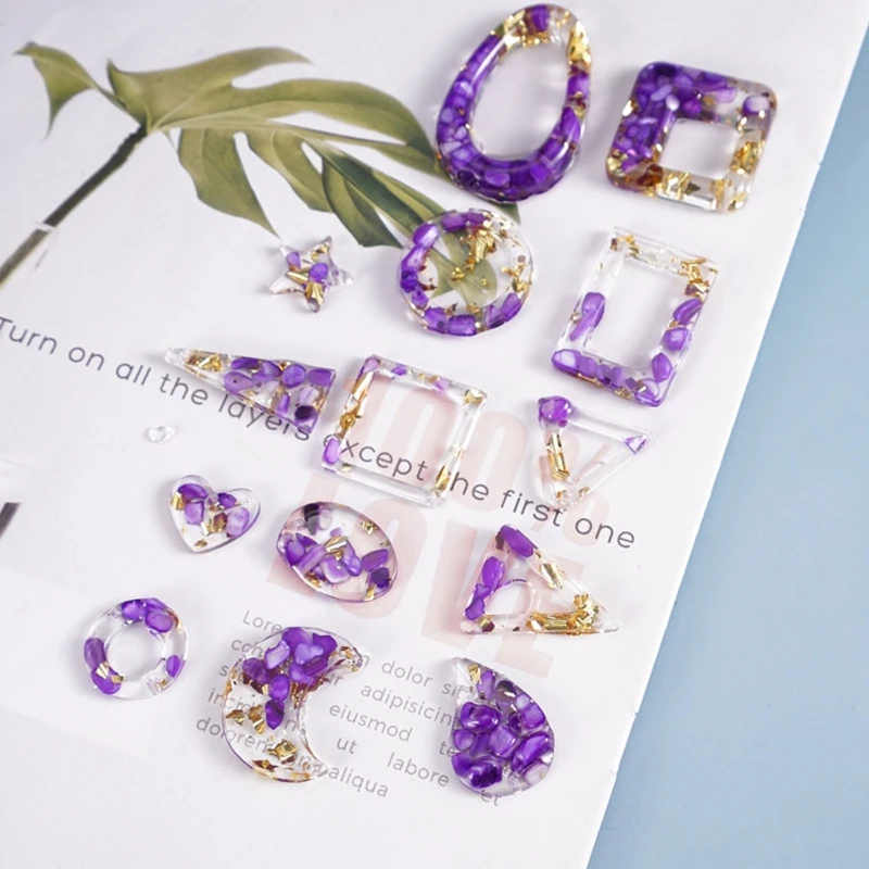 DIY Dangle Eearrings Silicone Mould Crafts Jewelry Pendant Making Tools Crystal Epoxy Resin Mold
DIY Dangle Eearrings Silicone Mould Crafts Jewelry Pendant Making Tools Crystal Epoxy Resin Mold