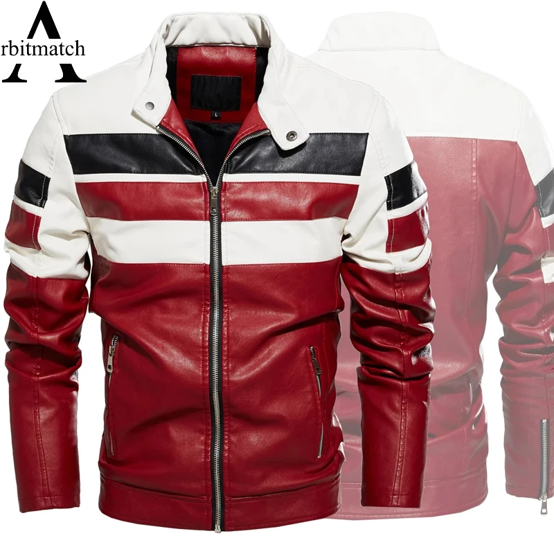 Arbitmatch Man's Coat Fashion Leather Jacket Men Winter Stand Collar Motorcycle Jacket Men Slim High Quality PU Leather Coats
Arbitmatch Man's Coat Fashion Leather Jacket Men Winter Stand Collar Motorcycle Jacket Men Slim High Quality PU Leather Coats