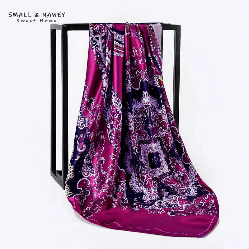 90*90CM new style cashew flower pattern ladies big square scarf silk scarf scarf wholesale
90*90CM new style cashew flower pattern ladies big square scarf silk scarf scarf wholesale