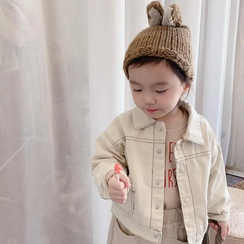 Children's Clothing Soft Plus Velvet Coat Boy And Girl Clothes 12M-6T New Baby Girl Clothes Autumn Boy Denim Jacket Fashion Coat
Children's Clothing Soft Plus Velvet Coat Boy And Girl Clothes 12M-6T New Baby Girl Clothes Autumn Boy Denim Jacket Fashion Coat