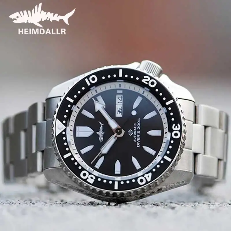Heimdallr Men's Automatic Diving Watch Sapphire Crystal Luminous 200M Water Resistance Japan NH36A Mechanical Movement Watches
Heimdallr Men's Automatic Diving Watch Sapphire Crystal Luminous 200M Water Resistance Japan NH36A Mechanical Movement Watches