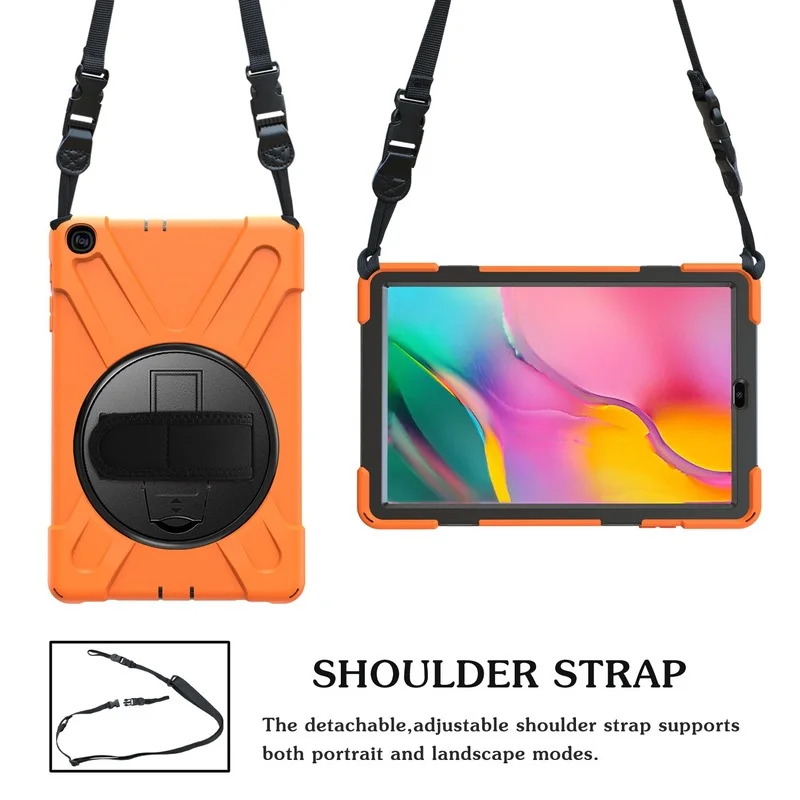 Shock Proof Hybrid Case For Amazon Fire HD10 2015 2017 2019 Stand Cover HD 10 Anti-knock Protector Bag with Shoulder Strap
Shock Proof Hybrid Case For Amazon Fire HD10 2015 2017 2019 Stand Cover HD 10 Anti-knock Protector Bag with Shoulder Strap