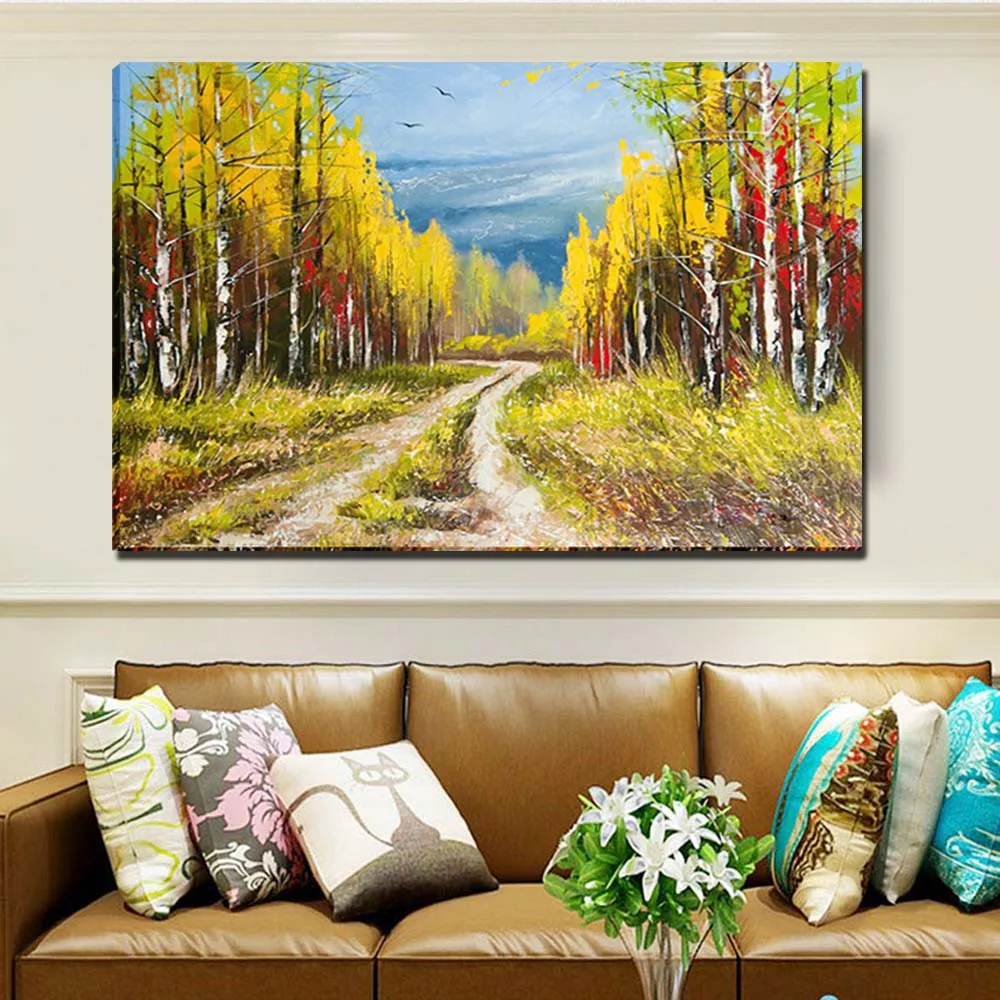 100% Handmade Modern Abstract Art Forest Landscape Oil Painting On Canvas Wall Pictures Living Room Home Decor Drop Shipping 
100% Handmade Modern Abstract Art Forest Landscape Oil Painting On Canvas Wall Pictures Living Room Home Decor Drop Shipping