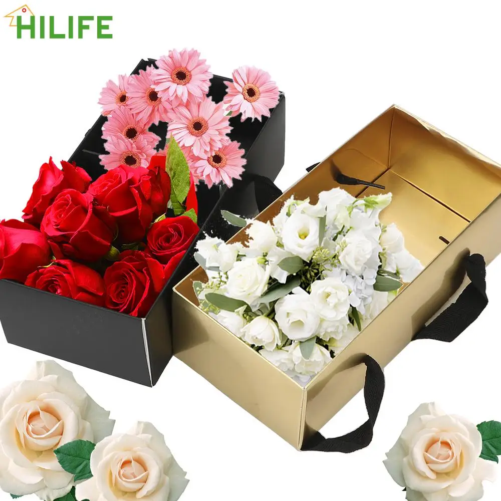 DIY Wedding Party Craft Portable with PVC Cover Folding Flower Paper Box Flower Dessert Gift Box Flower Packaging Box 
DIY Wedding Party Craft Portable with PVC Cover Folding Flower Paper Box Flower Dessert Gift Box Flower Packaging Box