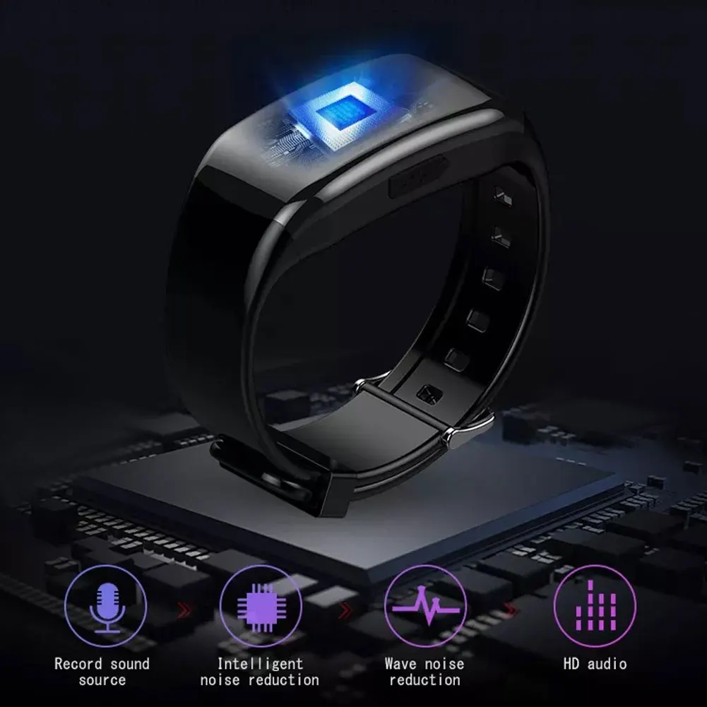 Eshowee Micro Sound Dictaphone Wristband Noise Cancelling Recording Device Camera 1080P 32G Audio Digital Voice Video Recorder
Eshowee Micro Sound Dictaphone Wristband Noise Cancelling Recording Device Camera 1080P 32G Audio Digital Voice Video Recorder