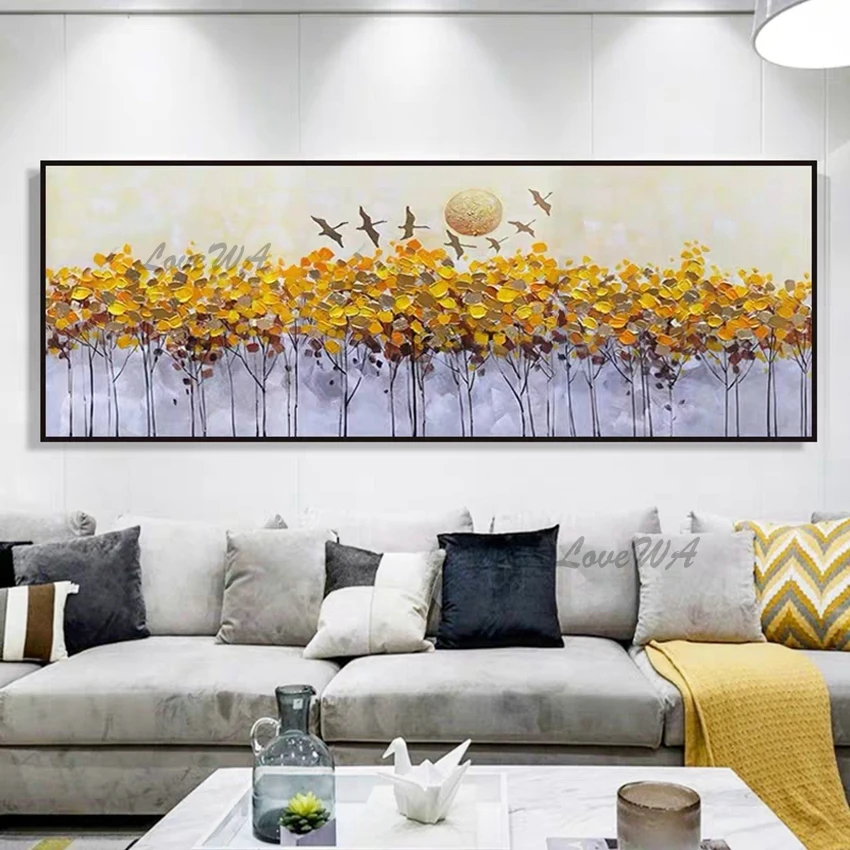 Modern Home Decorative Items Handmade Birch Tree Oil Painting Canvas Wall Art Scenery Wall Pictures Artwork And Craft Unframed
Modern Home Decorative Items Handmade Birch Tree Oil Painting Canvas Wall Art Scenery Wall Pictures Artwork And Craft Unframed