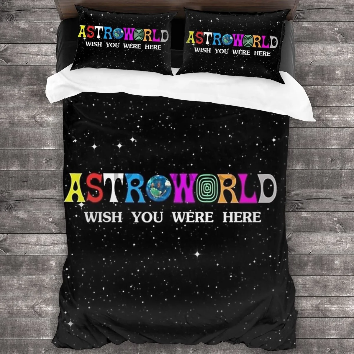 Astroworld Comforter Set with 2 Pillowcases,Soft Microfiber Bedding Set Duvet Cover
Astroworld Comforter Set with 2 Pillowcases,Soft Microfiber Bedding Set Duvet Cover