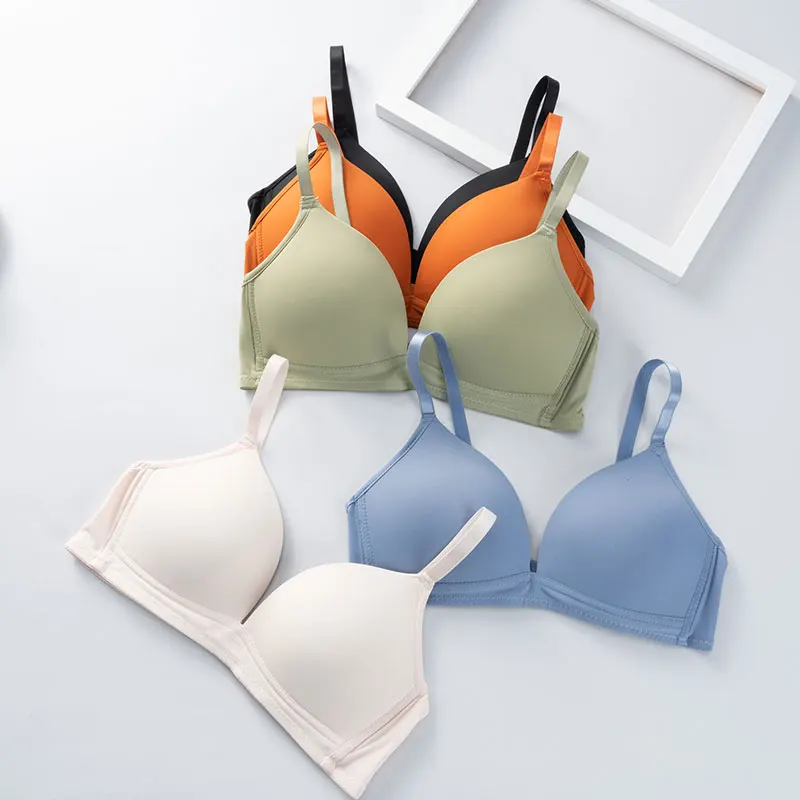 Women Bra Soft Wireless Women Sexy Lingerie Fashion Seamless Comfortable Bralette Female A B Cup Colorful Push Up Bras
Women Bra Soft Wireless Women Sexy Lingerie Fashion Seamless Comfortable Bralette Female A B Cup Colorful Push Up Bras
