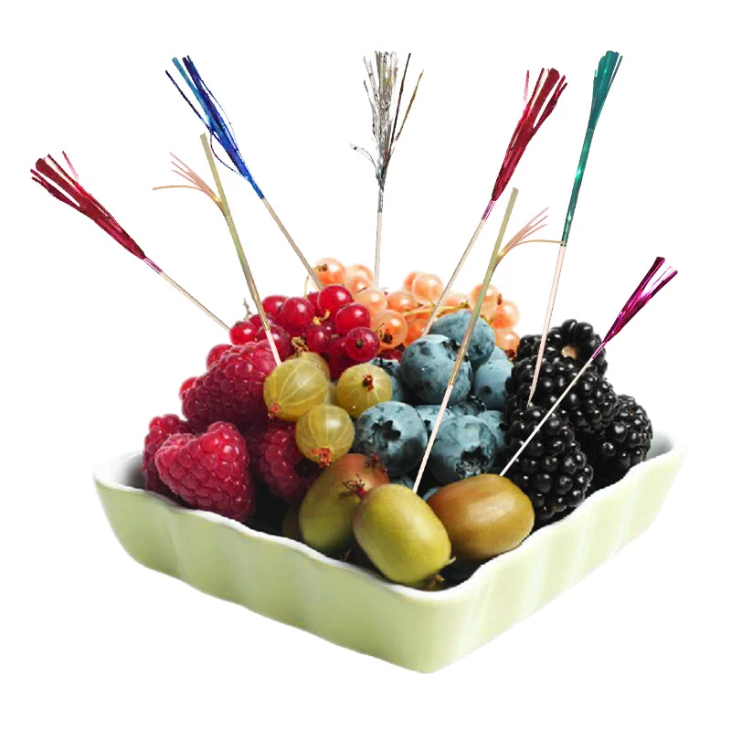 100PCS Firework Fruit Forks Foil Frills Cupcake Picks Assorted Colors Food Picks For Birthday Party Baby Shower Party Decoration
100PCS Firework Fruit Forks Foil Frills Cupcake Picks Assorted Colors Food Picks For Birthday Party Baby Shower Party Decoration