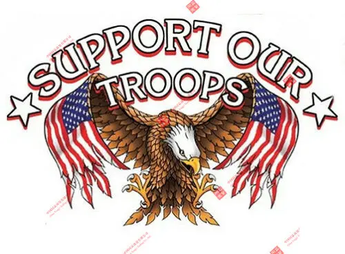 Support Our Army Patriotic Military Car Window Body Decorative Stickers Accessories
Support Our Army Patriotic Military Car Window Body Decorative Stickers Accessories