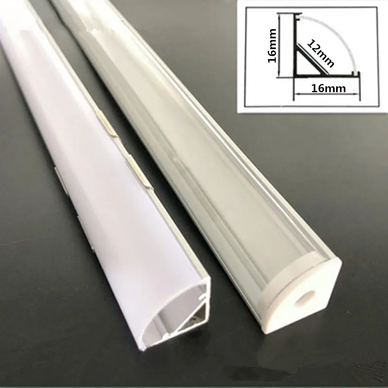 2-30pcs/lot 0.5m/pcs 45 degree angle aluminum profile for 5050 3528 5630 LED strips Milky white/transparent cover strip channel
2-30pcs/lot 0.5m/pcs 45 degree angle aluminum profile for 5050 3528 5630 LED strips Milky white/transparent cover strip channel