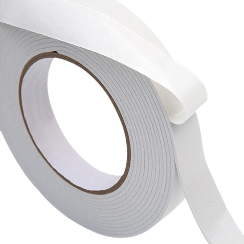 5m Strong Adhesive Waterproof Double-sided Sponge Tape Foam Double-sided Tape White Double-sided Foam Sponge Acrylic Adhesives Y
5m Strong Adhesive Waterproof Double-sided Sponge Tape Foam Double-sided Tape White Double-sided Foam Sponge Acrylic Adhesives Y