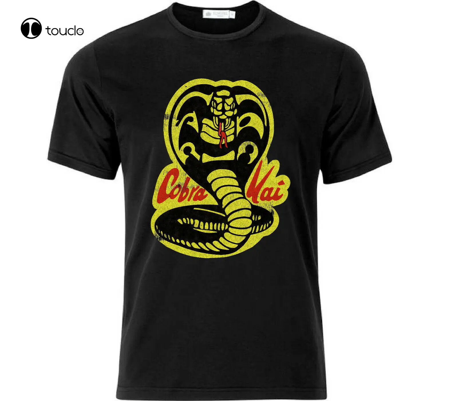Vintage Cobra Kai Distressed Effect Karate Kid T Shirt Black Tee Shirt Custom aldult Teen unisex digital printing Tee shirt
Vintage Cobra Kai Distressed Effect Karate Kid T Shirt Black Tee Shirt Custom aldult Teen unisex digital printing Tee shirt