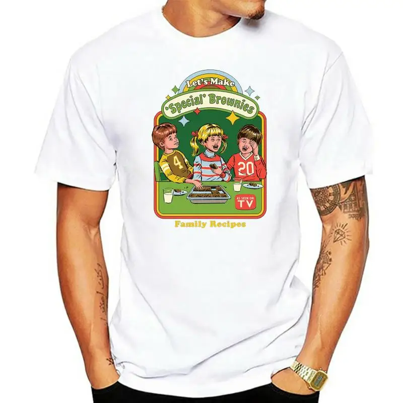 Men tshirt Short sleeve lets make special brownies Unisex T Shirt tee tops Women t-shirt
Men tshirt Short sleeve lets make special brownies Unisex T Shirt tee tops Women t-shirt