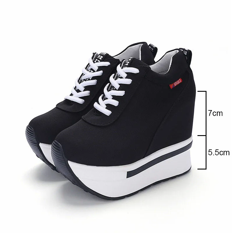 Platform Women Shoes 2020 Height Increasing Canvas Wedges Platform Heels Shoes Sneakers Women Casual Shoes Chaussure Femme
Platform Women Shoes 2020 Height Increasing Canvas Wedges Platform Heels Shoes Sneakers Women Casual Shoes Chaussure Femme