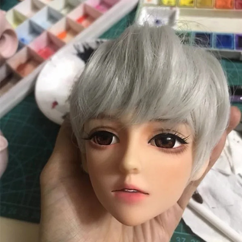 Open cover open BJD man doll sd three points 60 cm modified makeup male baby body veneer head bald
Open cover open BJD man doll sd three points 60 cm modified makeup male baby body veneer head bald